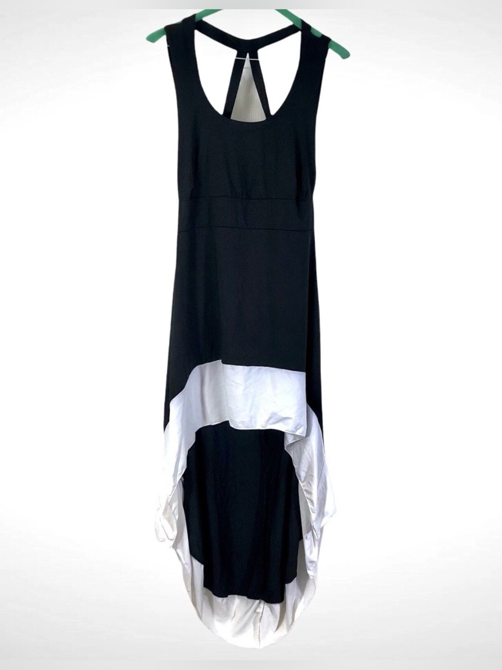 Allegra K Women's High Low Bubble Hem Sleeveless Dress Size Medium!